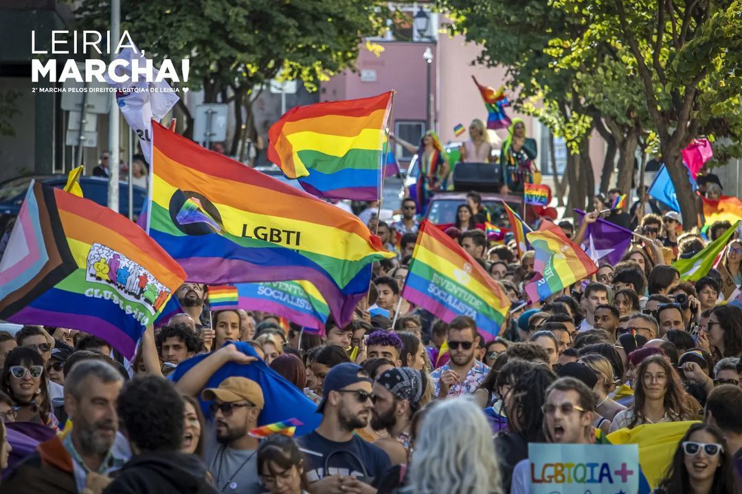 Marcha LGBTQIA+ de Leiria alvo de arremesso de objetos