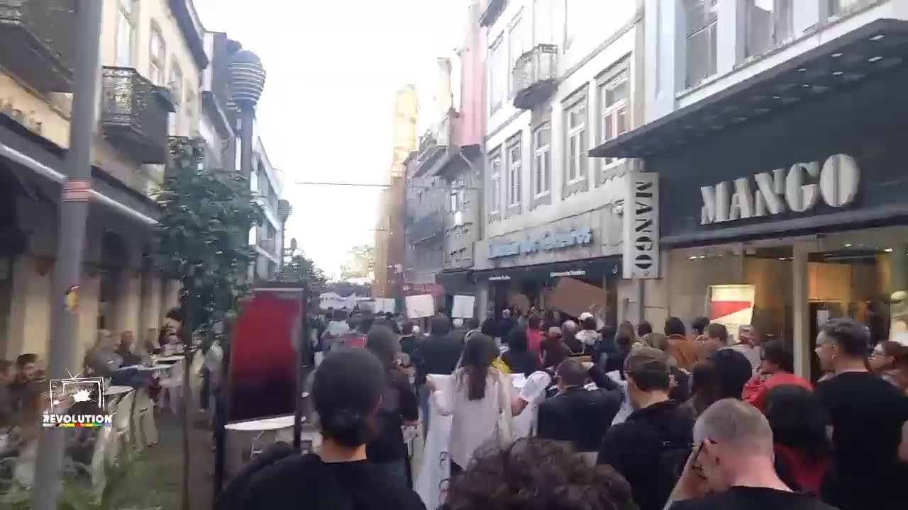 [Braga] Manifestação Casa para Viver #PTrevolutionTV