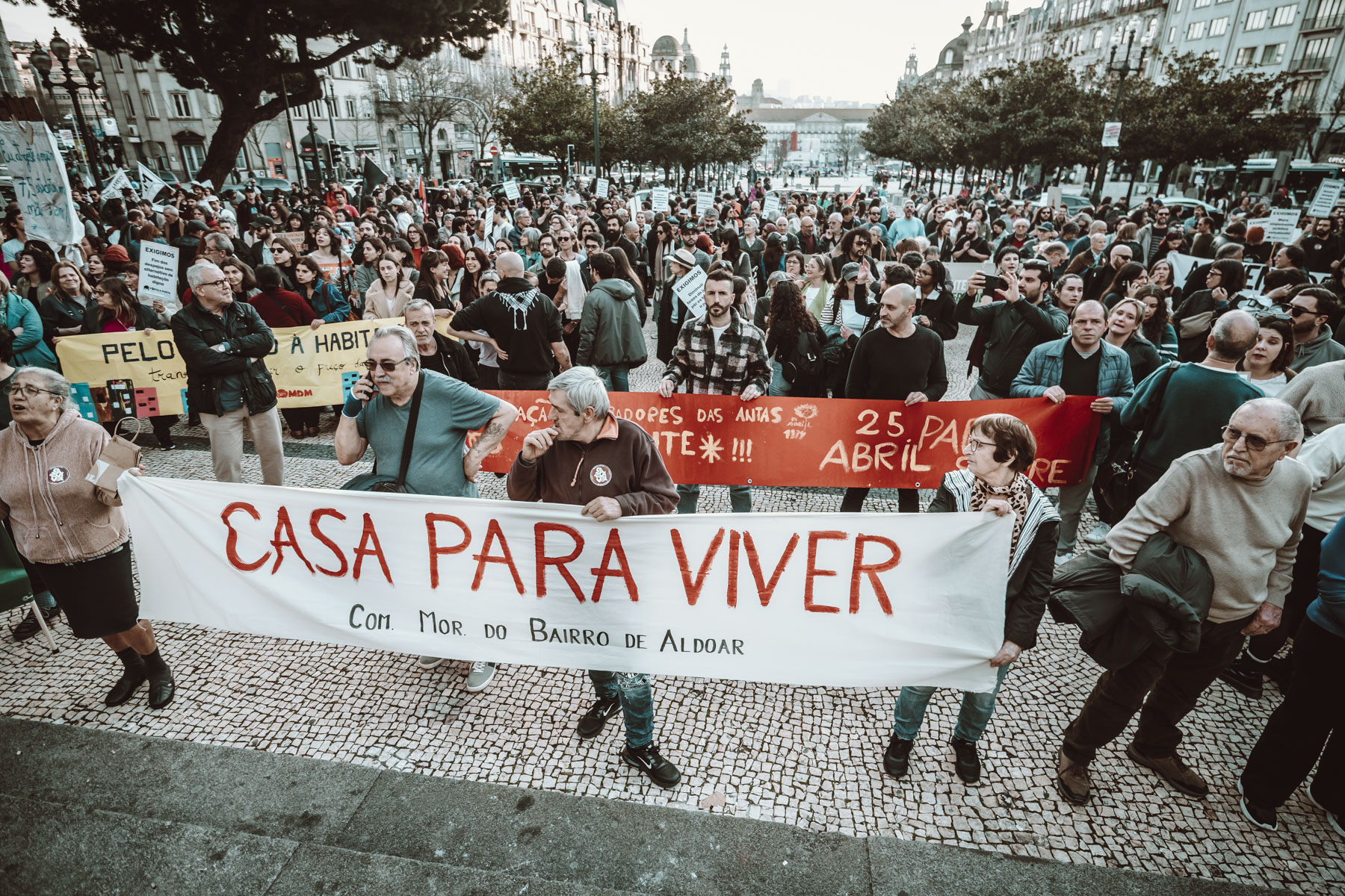 Fotorreportagem da Manifestação Casa Para Viver | Porto, 27.01.2024