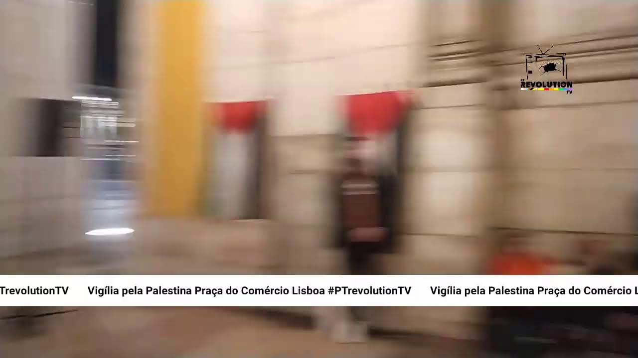 [Lisboa Live] Vigília pela Palestina T. Paço #PTrevolutionTV #indymedia #freepalestine
