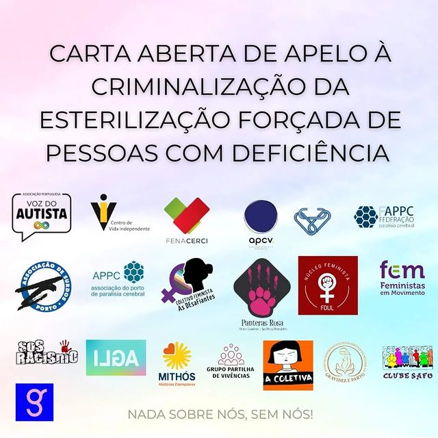 Carta aberta de apelo à criminalização da esterilização forçada em Portugal e na proposta de diretiva da UE relativa ao combate à violência contra as mulheres e à violência doméstica