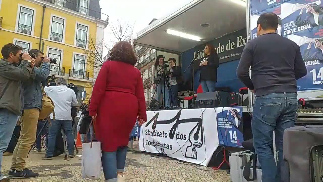 [Lisboa] Concentração dos Jornalistas #PTrevolutionTV #AltPT #indymediaPT