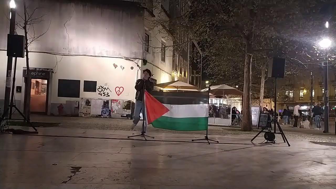 [Lisboa] Vigília pela Palestina #PTrevolutionTV #AltPT #indymediaPT #freepalestine