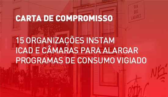 15 associações comunitárias lançam Carta Aberta de Compromisso para o alargamento dos Programas de Consumo Vigiado