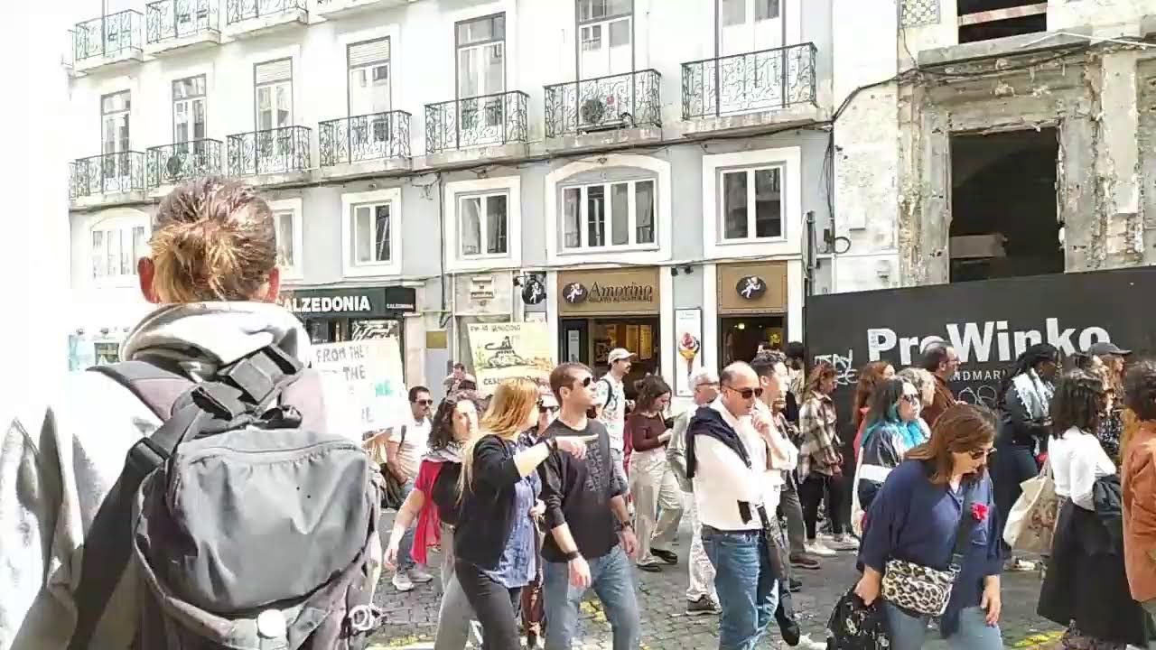 [Lisboa] Manifestação Abril pela Palestina #PTrevolutionTV #AltPT #indymediaPT #freepalestine