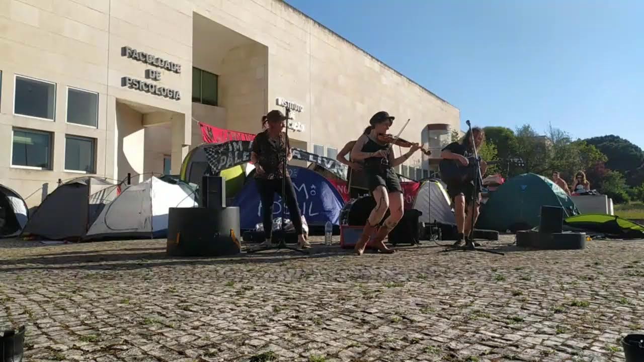 [Lisboa] Concerto Pré Assembleia na Ocupa Fim ao Genocídio Fim ao Fóssil #PTrevolutionTV #AltPT