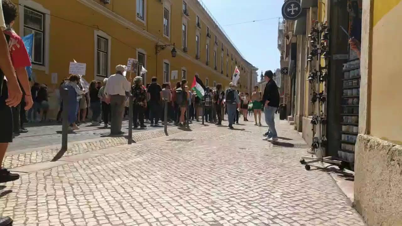 [Lisboa] Marcha Paz no Médio Oriente – Palestina Livre #PTrevolutionTV #indymediaPT #PalestinaLivre